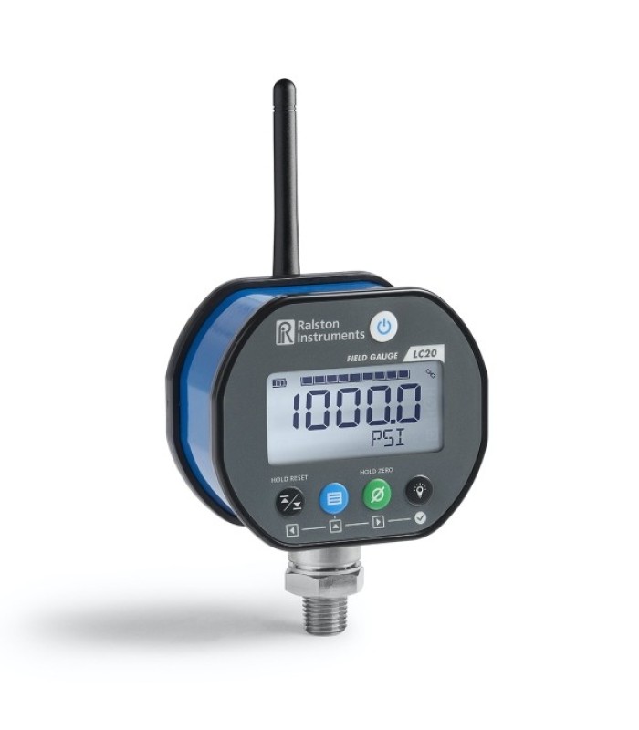 Ralston LC20-GP2M-00-W1 Wireless Digital Pressure Gauge 1,000 psi / 70 bar