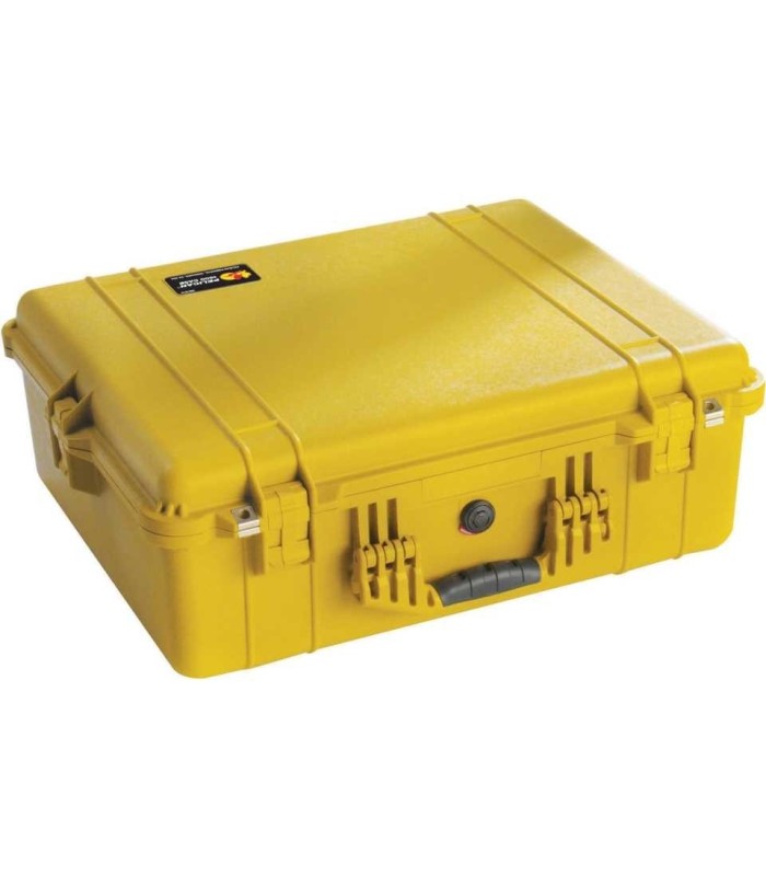 Pelican 1600 Protector Case with Foam (Yellow)