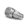 Ralston XTHA-2MSA Female Quick-Test XT x 1/4" NPT Male Adapter (Stainless Steel)