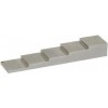 Dakota X-000-0022 Thickness Calibration Block (5 Steps, 2.5mm to 12.5mm, 1018 Steel)