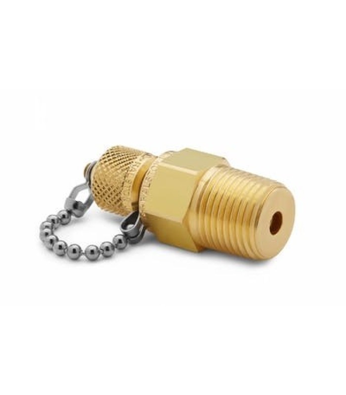 Ralston QTFT-4MB0 QTM to 1/2in MNPT Fitting with Cap and Chain