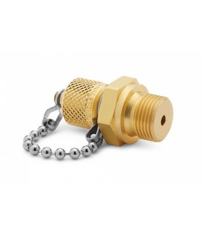 Ralston QTFT-3MB0-RS QT Male x 3/8in MBSPP Fitting with Cap and Chain