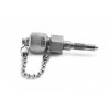 Ralston QTFT-HNS0 MQT x 1/4in-28 UNF Fitting with Cap and Chain