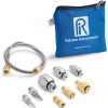 Ralston QTHA-KIT22 DP Transmitter / Tube / NPT Hose and Fittings Kit (Brass)