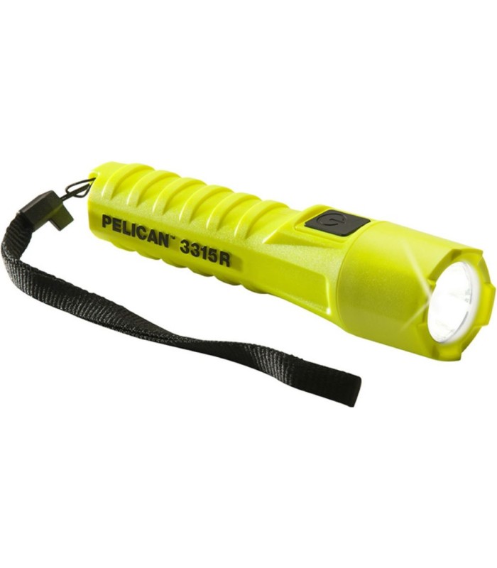 Pelican 3315R Rechargeable LED Torch (Yellow)