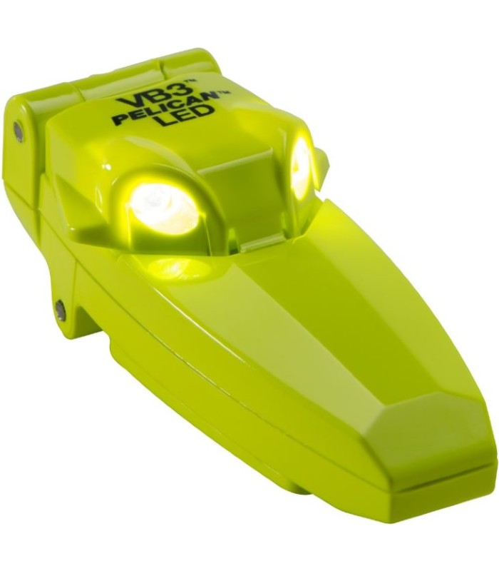 Pelican 2220 VB3 VersaBrite III Clip-On LED Light (Yellow)