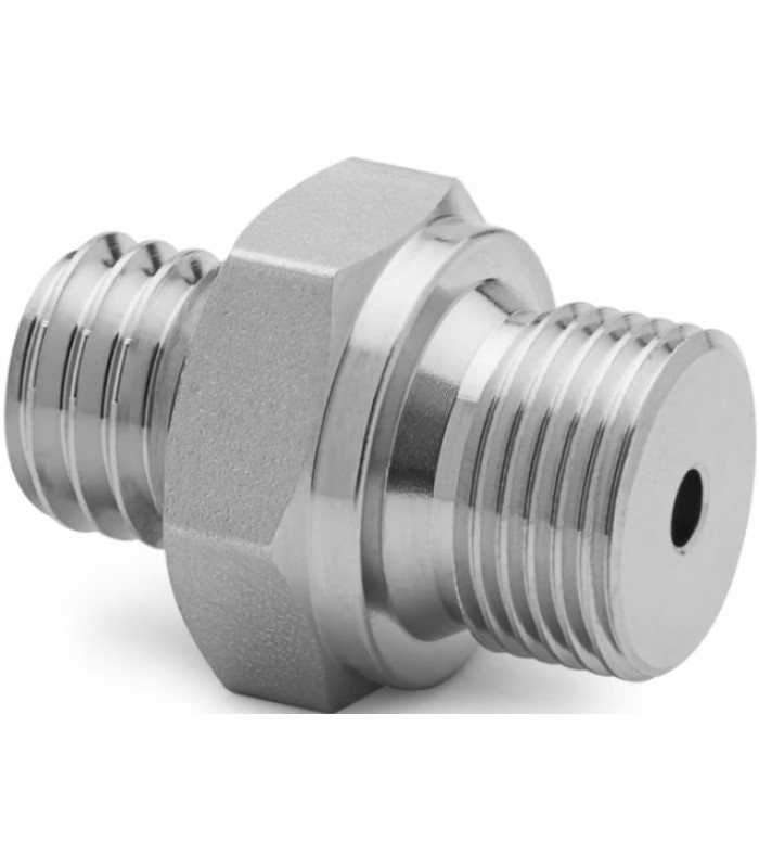 Ralston XTHA-3MS0-RS Male Quick-Test XT x G3/8" Male BSPP Adapter (Stainless Steel)