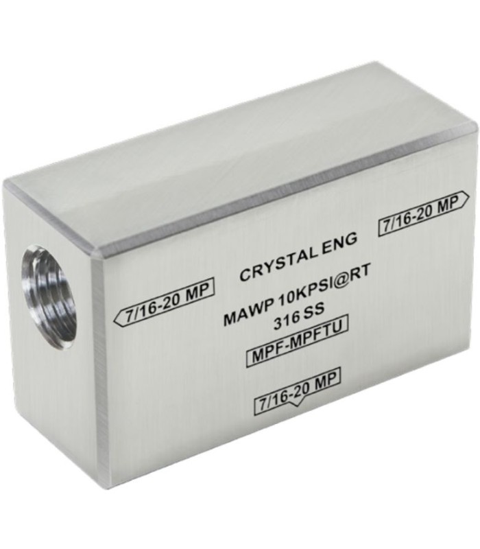 Crystal MPF-MPFTU CPF Female T-Union