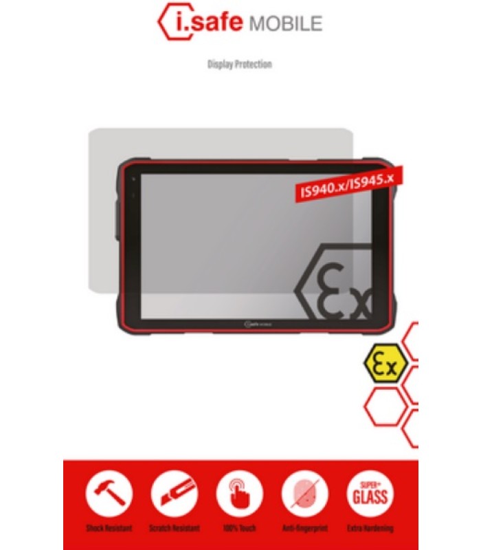 i.safe MOBILE IS940 / IS945 Tablet Panzer Glass Display Protection