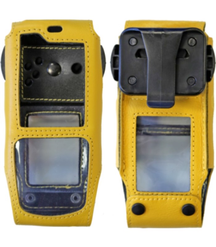 i.safe MOBILE IS120 Mobile Phone Yellow Leather Case