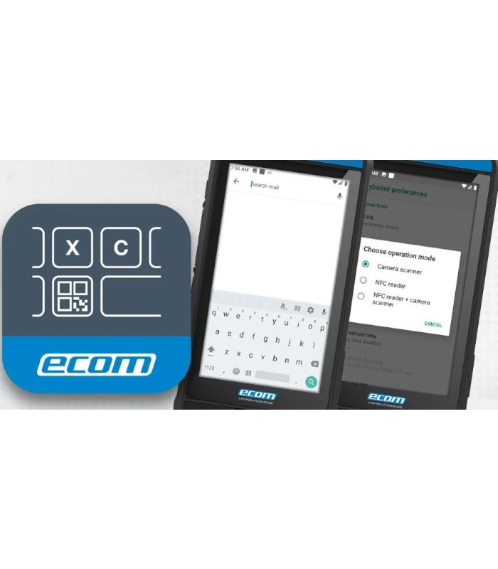 Ecom eBARCODE Android Barcode Scanning App