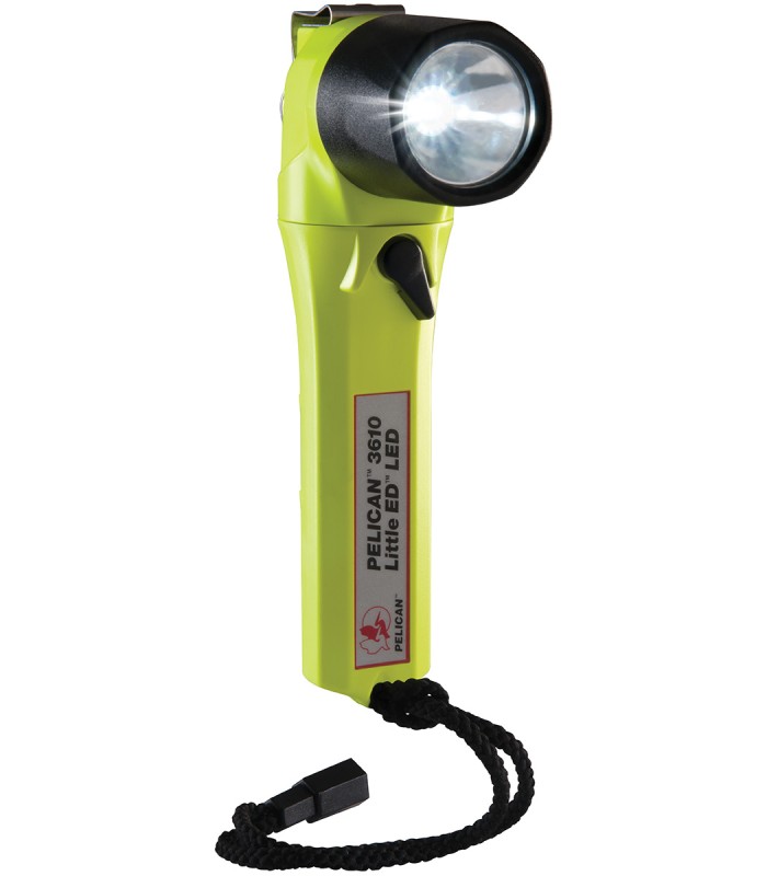 Pelican 3610Y Little Ed Right Angled LED Torch (Yellow)