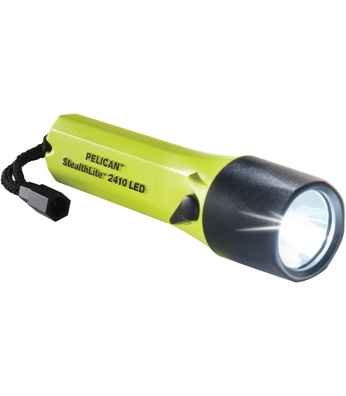 Pelican 2410 StealthLite LED Torch (Yellow)