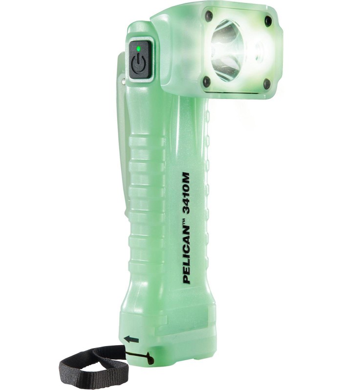 Pelican 3410M Right Angle Photoluminescent Magnetic LED Torch